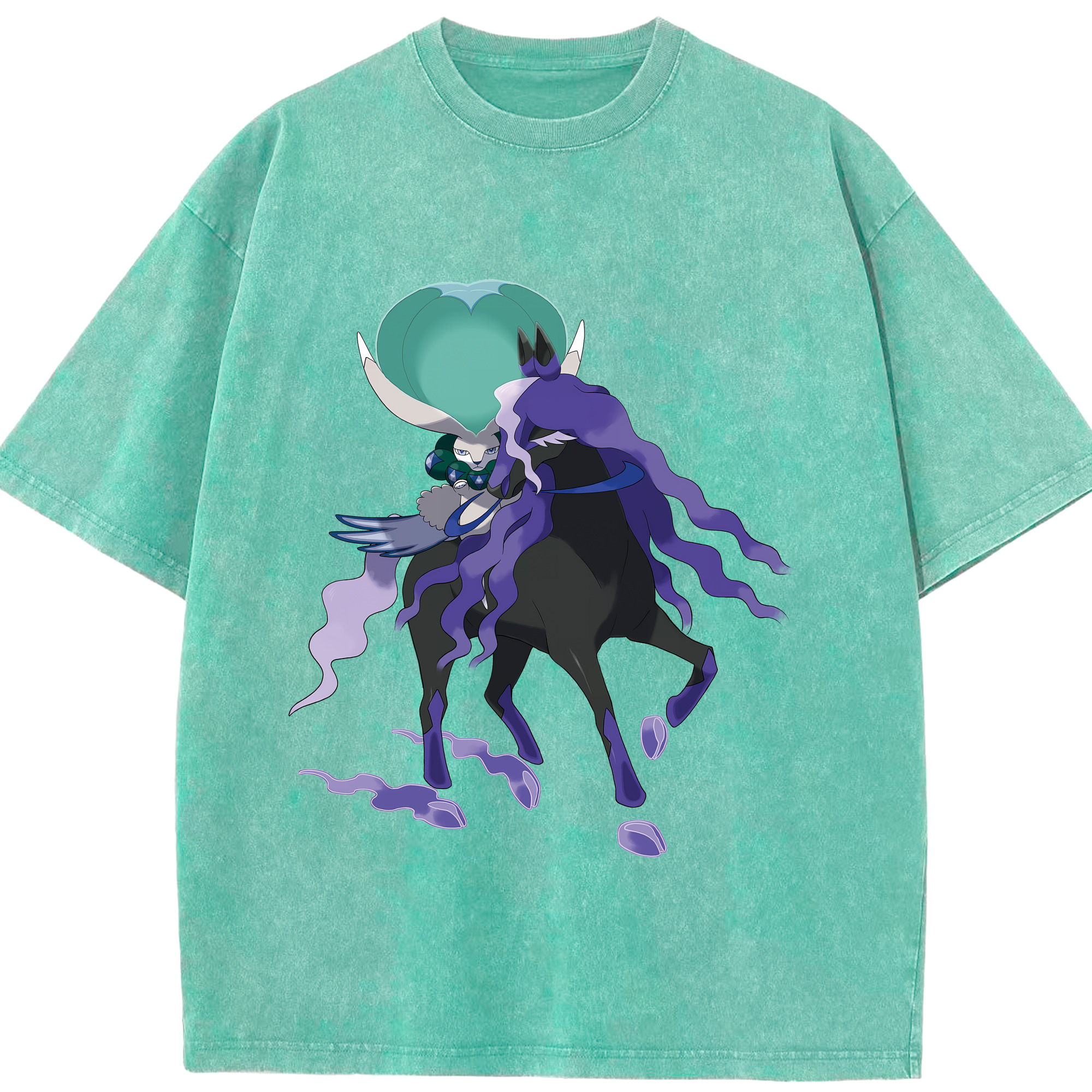 （画像用） ポケットモンスター Pokémon 綿100% ヴィンテージ風 半袖Tシャツ（フロントプリント）
